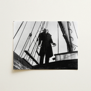 Nosferatu: a Symphony of Horror Art Print / Canvas Black-and-white Photographic Print Classic Horror Character Dracula Ship’s Nosferatu