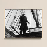 Nosferatu: a Symphony of Horror Art Print / Canvas 16x12’’ / 41x31cm / Natural Frame Black-and-white Framed Photograph Classic Dracula