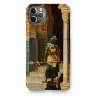 The Nubian Guard - Ludwig Deutsch Iphone Case, 11 Pro Max / Matte, Phone Case Classical Painting Person Traditional Middle Eastern