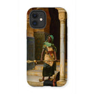 The Nubian Guard - Ludwig Deutsch Iphone Case, 12 Mini / Matte, Phone Case Classical Painting Figure Middle Eastern Attire