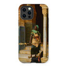 The Nubian Guard - Ludwig Deutsch Iphone Case, 12 Pro / Matte, Phone Case Classical Painting Figure Middle Eastern Attire