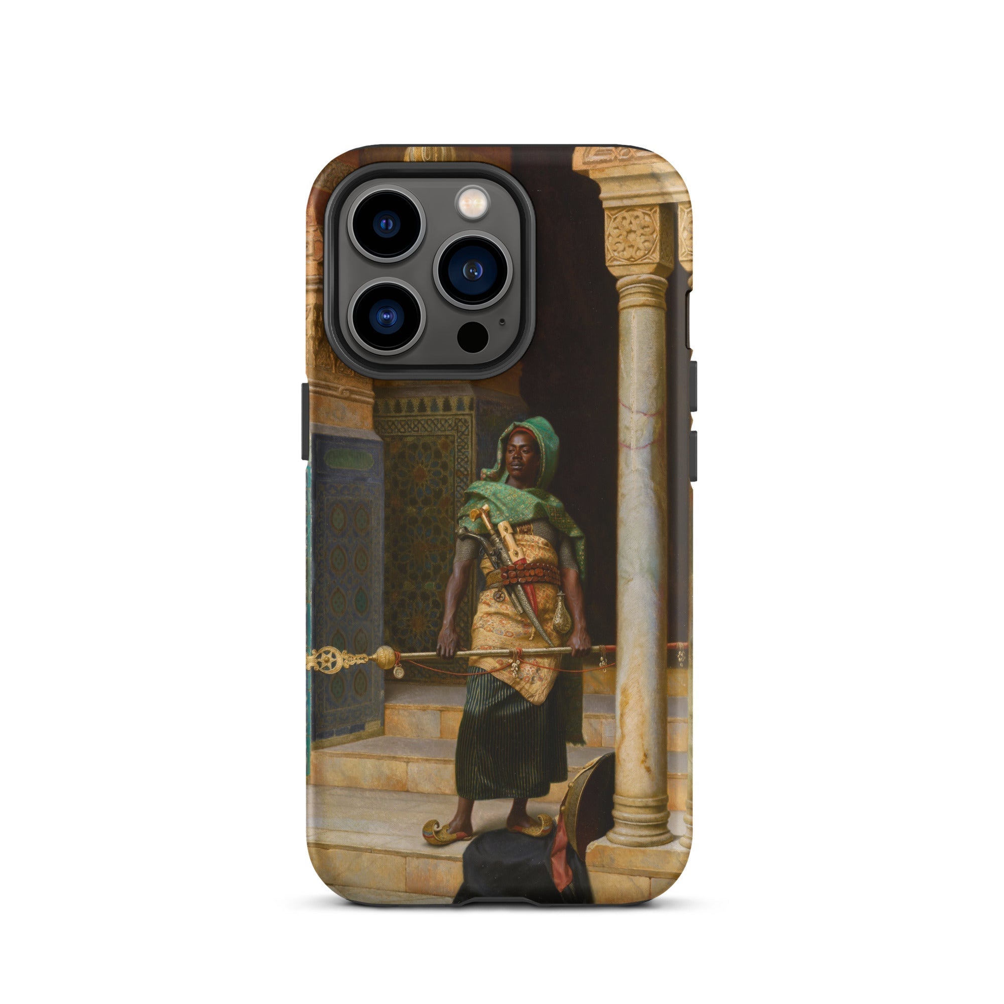 The Nubian Guard Ludwig Deutsch Iphone Case, 13 Pro / Matte, Phone Case Painting North African Guard