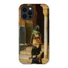 The Nubian Guard - Ludwig Deutsch Iphone Case, 13 Pro Max / Matte, Phone Case Classical Painting Figure Middle Eastern Attire