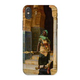 The Nubian Guard - Ludwig Deutsch Iphone Case, x / Matte, Phone Case Classical Painting Figure Middle Eastern Attire