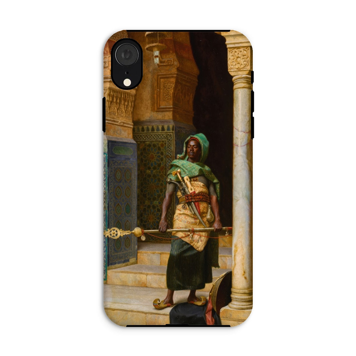 The Nubian Guard Ludwig Deutsch Iphone Case, Xr / Matte, Phone Case Classical Painting Person Traditional Middle Eastern
