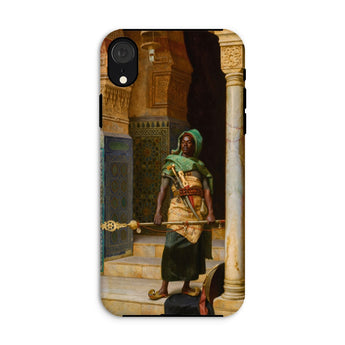The Nubian Guard - Ludwig Deutsch Iphone Case, Xr / Matte, Phone Case Classical Painting Person Traditional Middle Eastern