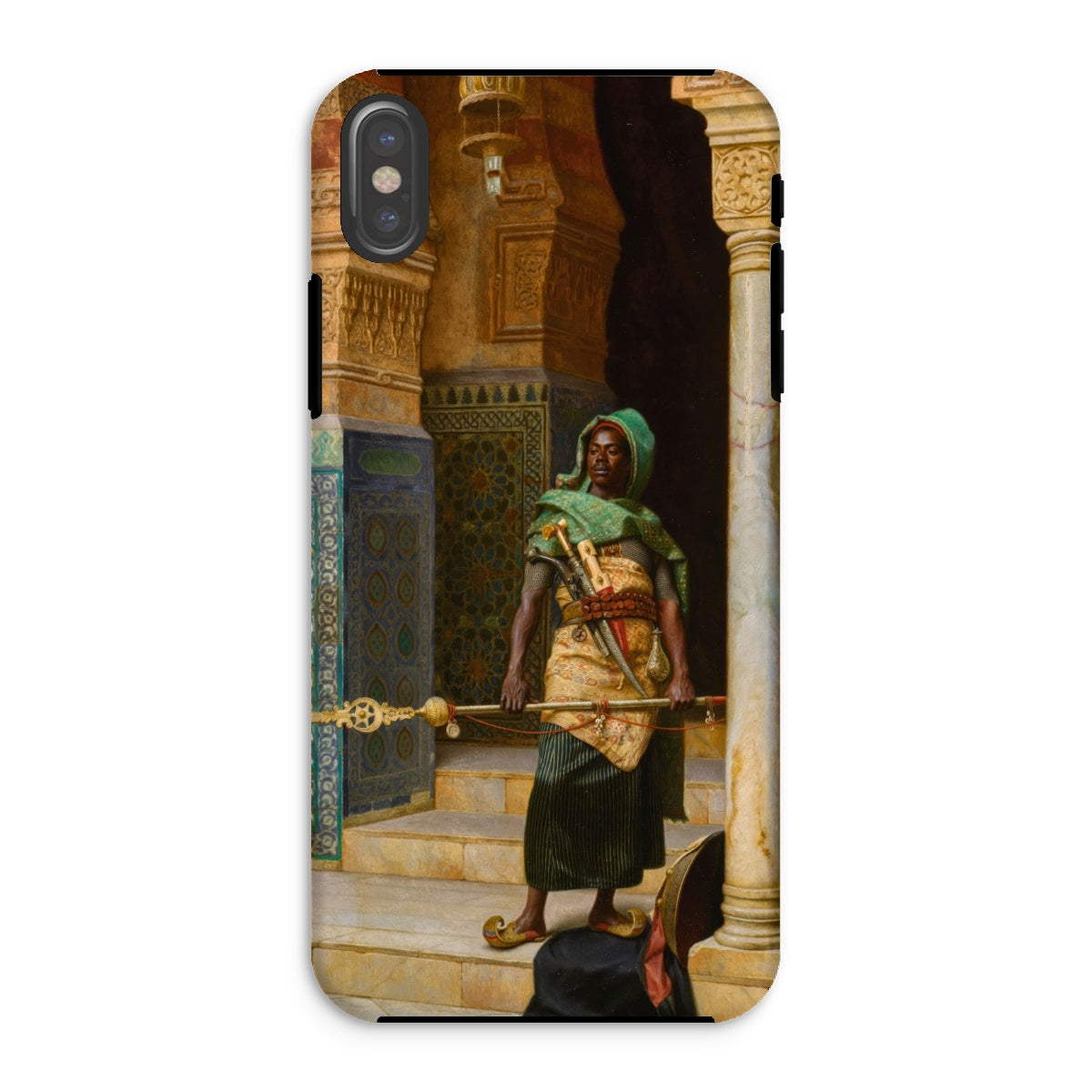 The Nubian Guard Ludwig Deutsch Iphone Case, Xs / Matte, Phone Case Classical Painting Person Traditional Middle Eastern