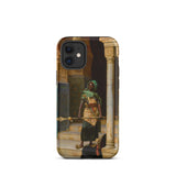 The Nubian Guard - Ludwig Deutsch Phone Case Iphone 12 Mini / Matte Artistic Phone Case Nubian Guard, Ludwig Deutsch, Deutsch’s