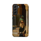 The Nubian Guard Ludwig Deutsch Samsung Case, Galaxy S22 Plus / Matte, Smartphone Case Classical Painting Man Traditional Attire Staff