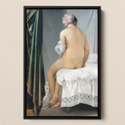 Valpincon Bather - Jean Auguste Dominique Ingres Framed Canvas Posters Prints & Visual Artwork