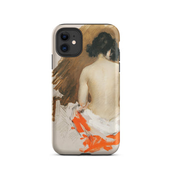 Nude Japanese Woman - William Merritt Chase Iphone Case, 11 / Matte, Phone Case Painting Woman’s