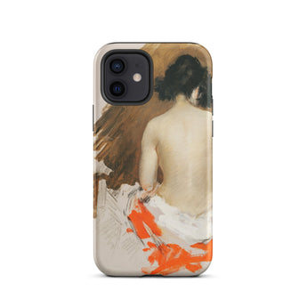Nude Japanese Woman - William Merritt Chase Iphone Case, 12 / Matte, Artistic Phone Case