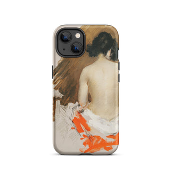 Nude Japanese Woman - William Merritt Chase Iphone Case, 13 / Matte, Artistic Iphone Case