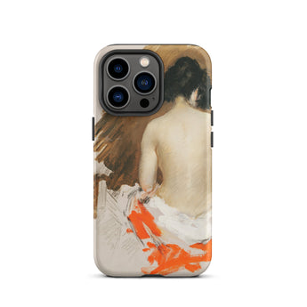 Nude Japanese Woman - William Merritt Chase Iphone Case, 13 Pro / Matte, Artistic Phone Case