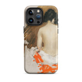 Nude Japanese Woman - William Merritt Chase Iphone Case, 15 Pro Max / Matte, Artistic Phone Case