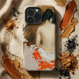 Nude Japanese Woman - William Merritt Chase Iphone Case, Mobile Phone Cases, Toby Leon