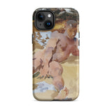 Nude Man on Beach - John Singer Sargent Iphone Case, 15 Plus / Matte, Phone Case Watercolor Nude