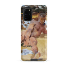 Nude Man on Beach John Singer Sargent Samsung Case, Galaxy S20 Plus / Matte, Phone Case Watercolor Painting Man Beach
