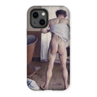 Nude Man at His Bath - Gustave Caillebotte Iphone Case, 13 / Matte, Iphone Case Classical Art Print Nude Figure Draped