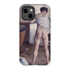 Nude Man at His Bath - Gustave Caillebotte Iphone Case - 13 / Matte