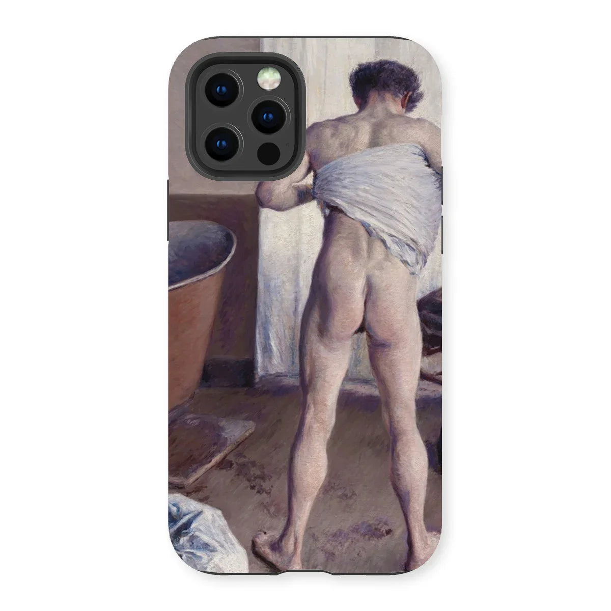 Nude Man at His Bath - Gustave Caillebotte Iphone Case - 13 Pro / Matte