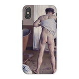 Nude Man at His Bath - Gustave Caillebotte Iphone Case, x / Matte, Apologize Provide Description Adult Nudity Inappropriate