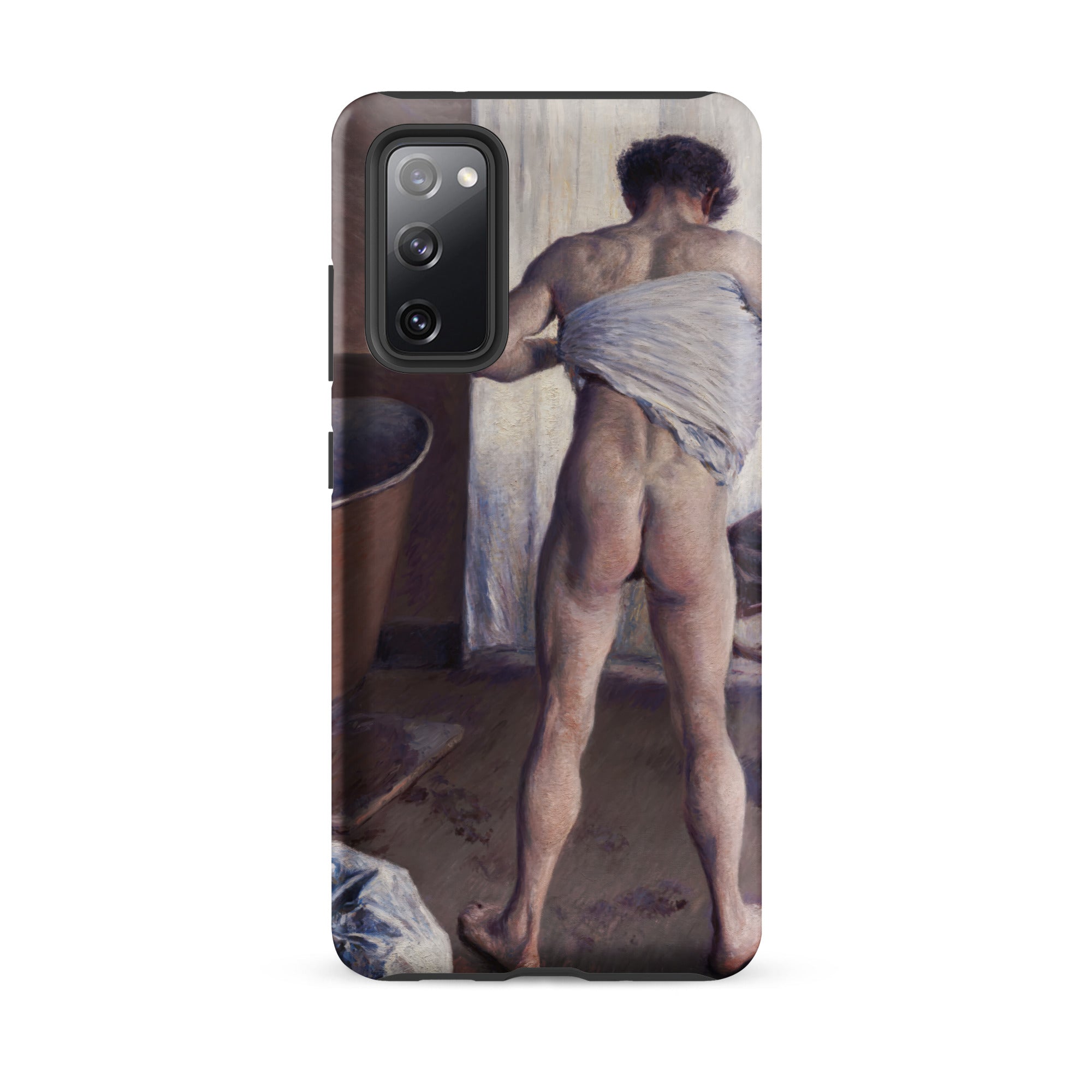 Nude Man at His Bath Gustave Caillebotte Samsung Case, Galaxy S20 Fe / Matte, Phone Case Classical Painting Person