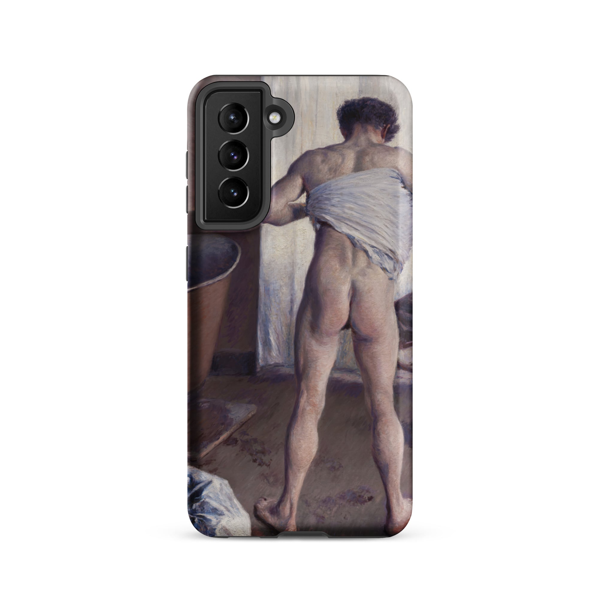 Nude Man at His Bath Gustave Caillebotte Samsung Case, Galaxy S21 / Matte
