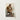 Framed Painting Muscular Man Earthy Tones Seated Stool Eugene Jansson Art, Lips Sealed, Instrument Hums