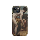 Nude Man Tying His Sandal William Etty Iphone Case, 13 / Matte, Artistic Phone Case