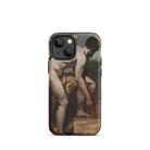 Nude Man Tying His Sandal William Etty Iphone Case, 13 Mini / Matte, Phone Case Classical Art