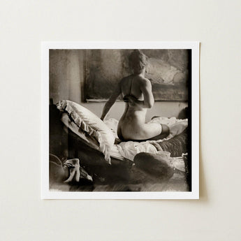 Nude Photograph of Marie Jordan - George Hendrik Breitner Art Print / Canvas, Incorporate Photography Systematically, Late 1880s Onward,