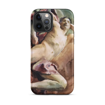Nude Portrait of Nicola D’inverno - John Singer Sargent Iphone Case, 12 Pro Max / Matte, Artistic Phone Case