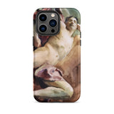 Nude Portrait of Nicola D’inverno - John Singer Sargent Iphone Case, 14 Pro Max / Matte, Phone Case Painted Nude Figure
