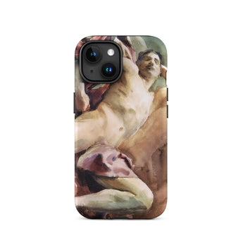 Nude Portrait of Nicola D’inverno - John Singer Sargent Iphone Case, 15 / Matte, Artistic Phone Case