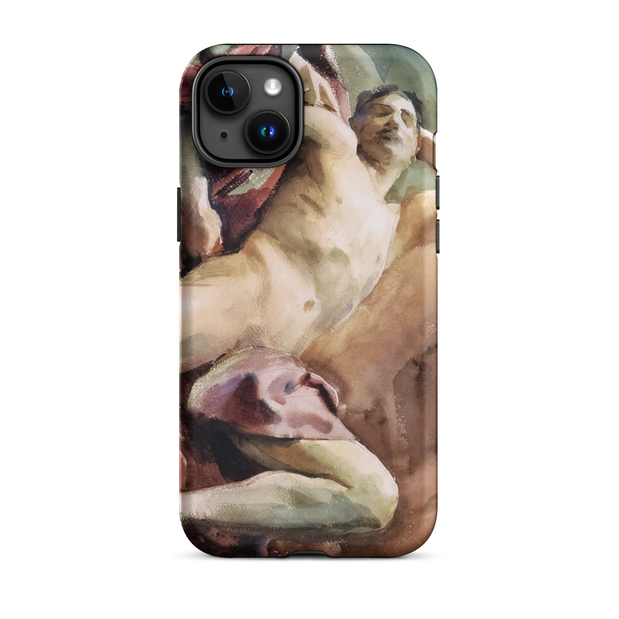 Nude Portrait of Nicola D’inverno John Singer Sargent Iphone Case, 15 Plus / Matte, Phone Case Classical Painting