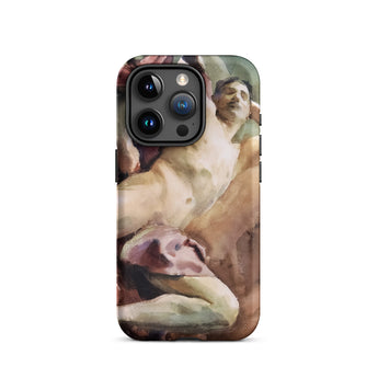 Nude Portrait of Nicola D’inverno - John Singer Sargent Iphone Case, 15 Pro / Matte, Artistic Phone Case