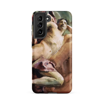 Nude Portrait of Nicola D’inverno - John Singer Sargent Phone Case, Samsung Galaxy S21 Fe / Matte, Mobile Cases, Toby Leon