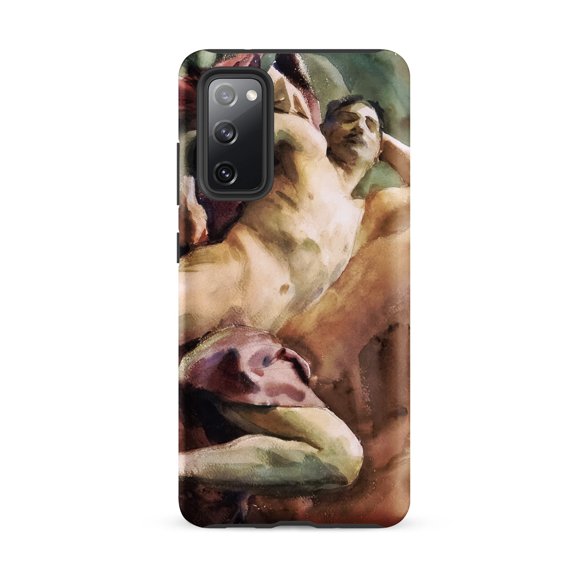 Nude Portrait of Nicola D’inverno John Singer Sargent Samsung Case, Galaxy S20 Fe / Matte, Phone Case Painted Depiction Two Figures