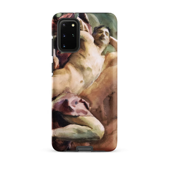 Nude Portrait of Nicola D’inverno - John Singer Sargent Samsung Case, Galaxy S20 Plus / Matte, Smartphone Case Painted Depiction Nude Figure
