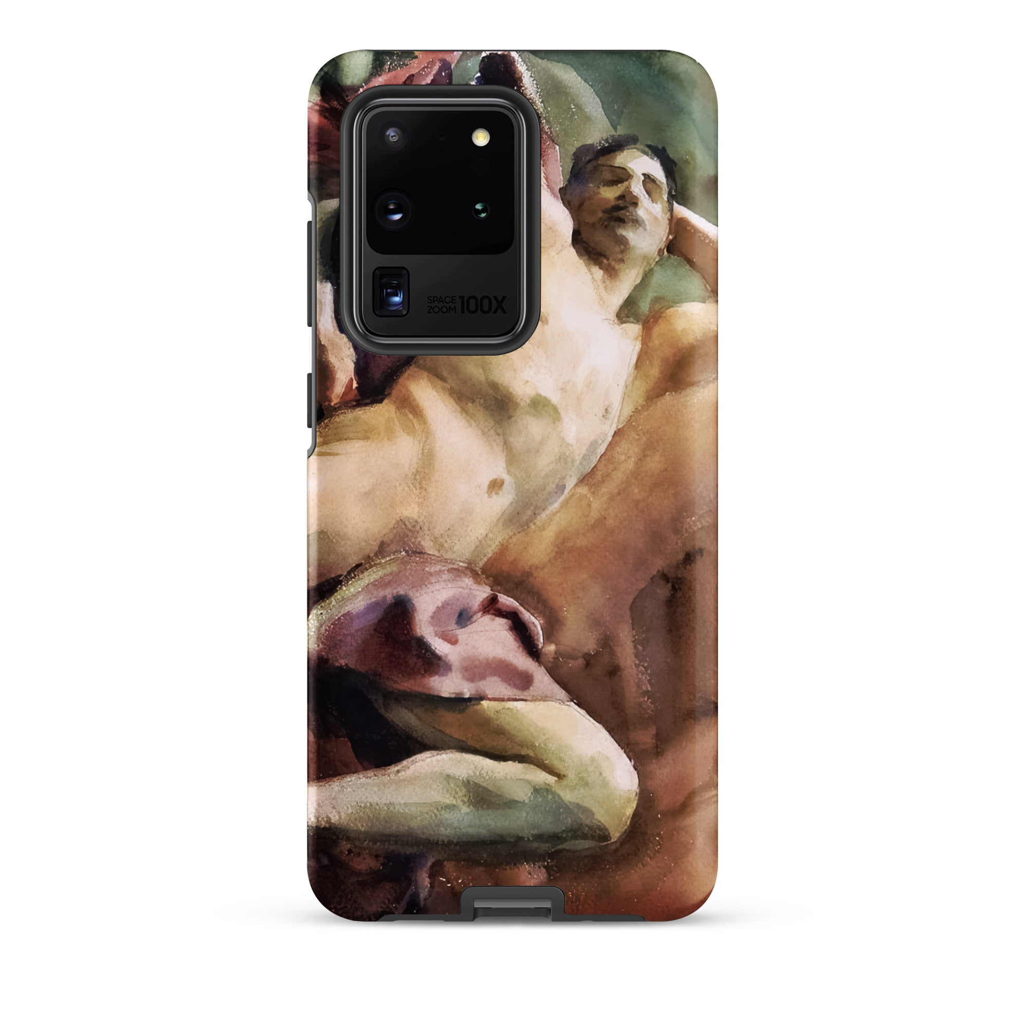 Nude Portrait of Nicola D’inverno John Singer Sargent Samsung Case, Galaxy S20 Ultra / Matte, Smartphone Case Painted Depiction Two Figures