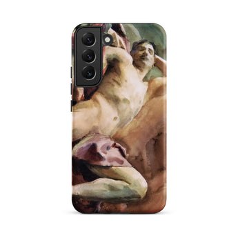 Nude Portrait of Nicola D’inverno - John Singer Sargent Samsung Case, Galaxy S22 Plus / Matte, Phone Case Classical Painting Nude Man