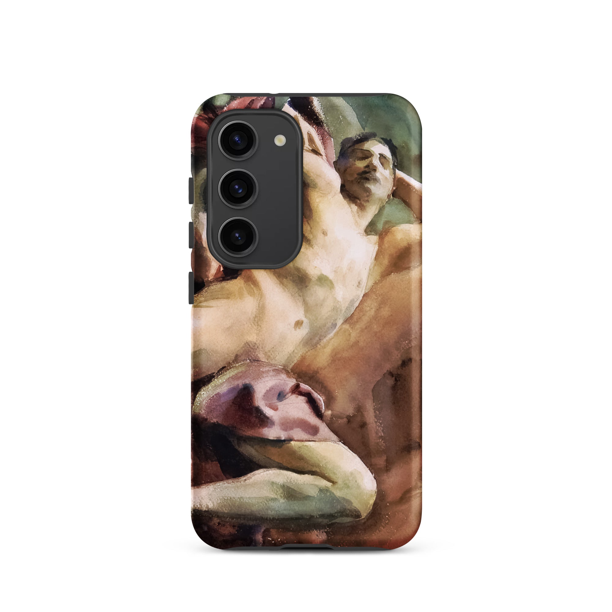 Nude Portrait of Nicola D’inverno John Singer Sargent Samsung Case, Galaxy S23 / Matte, Smartphone Case Painted Depiction Two Figures