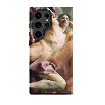 Nude Portrait of Nicola D’inverno - John Singer Sargent Samsung Case, Galaxy S24 Ultra / Matte, Phone Case Painted Scene Two Figures