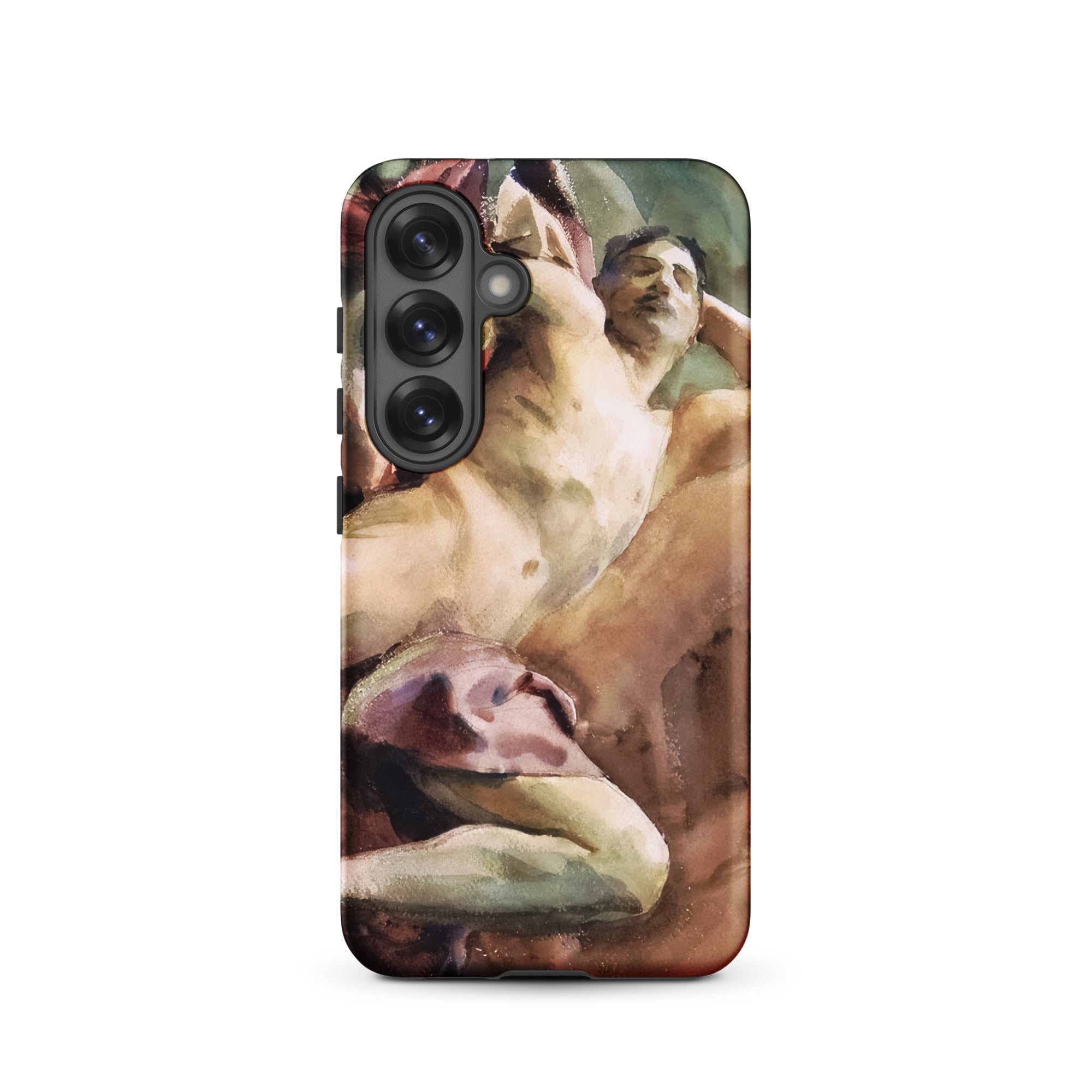 Nude Portrait of Nicola D’inverno John Singer Sargent Samsung Case, Galaxy S25 / Matte, Phone Case Painted Depiction Two Figures
