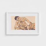 Nude Self Portrait - Egon Schiele Fine Art Print / Canvas Schiele’s, Self-portrait, Prints