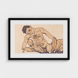 Nude Self Portrait - Egon Schiele Fine Art Print / Canvas Schiele’s, Self-portrait, Prints