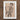 White Framed Sketch Man Motion Beige Background Egon Schiele Art Print, Austrian Winter