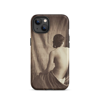 Nude Study - Jean Louis Marie Eugene Durieu Iphone Case, 13 / Matte, Iphone Case Sepia-toned Nude Art