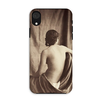 Nude Study - Jean Louis Marie Eugene Durieu Iphone Case, Xr / Matte, Phone Case Sepia-toned Photograph Person’s Bare